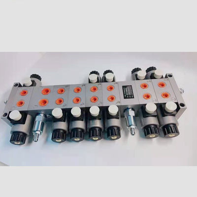 Ανθεκτικοί 24V 6 Bank Hydraulic Valve Manifolds για Σολενοειδή Βαλβίδες από Χάλυβα