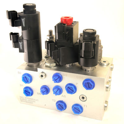 OEM υδραυλική βαλβίδα Solenoid Τράπεζα με πολλαπλή παράλληλη ομάδα βαλβίδας